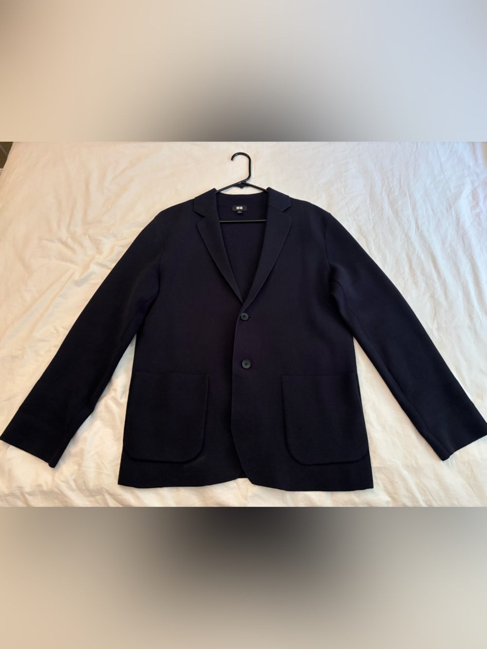 Uniqlo Women’s Navy Sweater Blazer